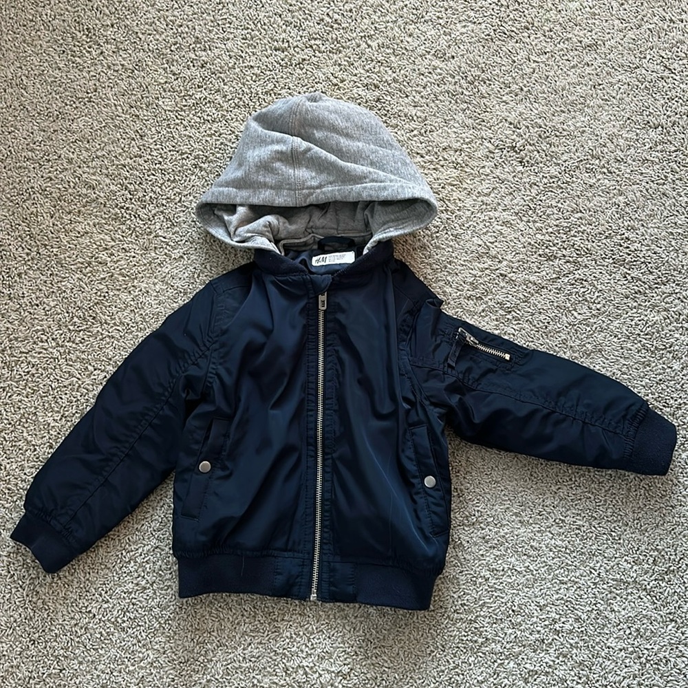 Toddler Boy Bomber Jacket